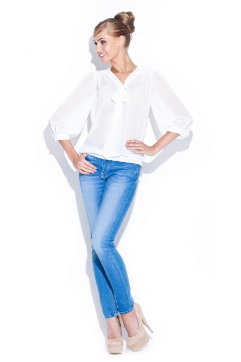 Produkt Przykładowy Bluzka M072 - ecru Produkt Przykładowy Bluzka M072 - ecru